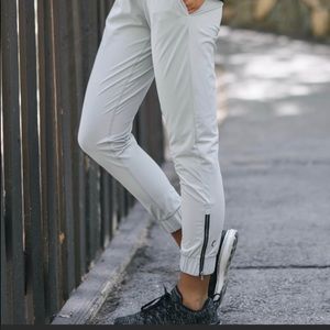 COPY - ZYIA Gray Everywhere Zipper Joggers